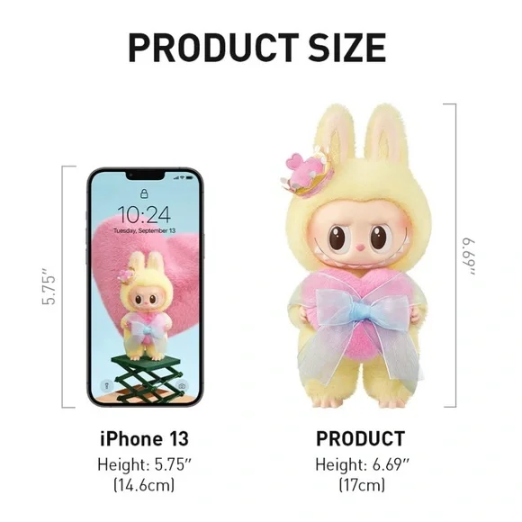 🩷 THE MONSTERS Let’s Checkmate Series - Vinyl Plush Hanging Card 🩷 - Picture 5 of 12